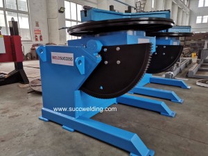 3000kg Pipe Automatic Welding Positioner na May Hand Control Box At Foot Pedal