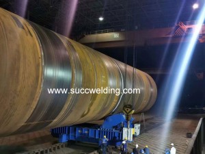 200T Fit Up Welding Rotator Okuvamile Hydraulic For Pipe Butt