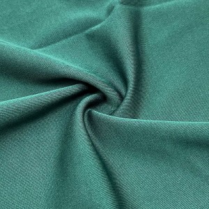 Suerte textile polyester spandex lag luam wholesale knit scuba crepe ntaub