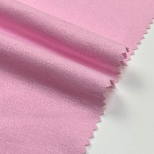 Σουέρ υφασμάτινα ροζ πλεκτά πολυεστερικά ελαστικά υφασμάτινα φορέματα ζέρσεϊ