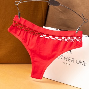 Women Sexy Lingerie Panties High Quality Custom High Waist Lemak Girl Ukuran Gedhe Trunks Underwear