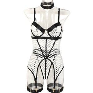 Sfy2945 Sexy Lingerie See-Through Mesh Women's Bedroom Costume