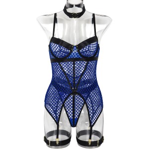 Sfy2945 seksikäs alusasu, läpinäkyvä mesh naisten makuuhuoneen puku