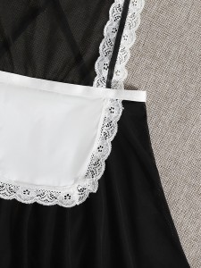 Սեքսուալ սպասուհու ներքնազգեստ կանանց համար Ներքնազգեստ Cosplay Ներքնազգեստի հավաքածու Սեքսուալ ամանորյա զգեստներ
