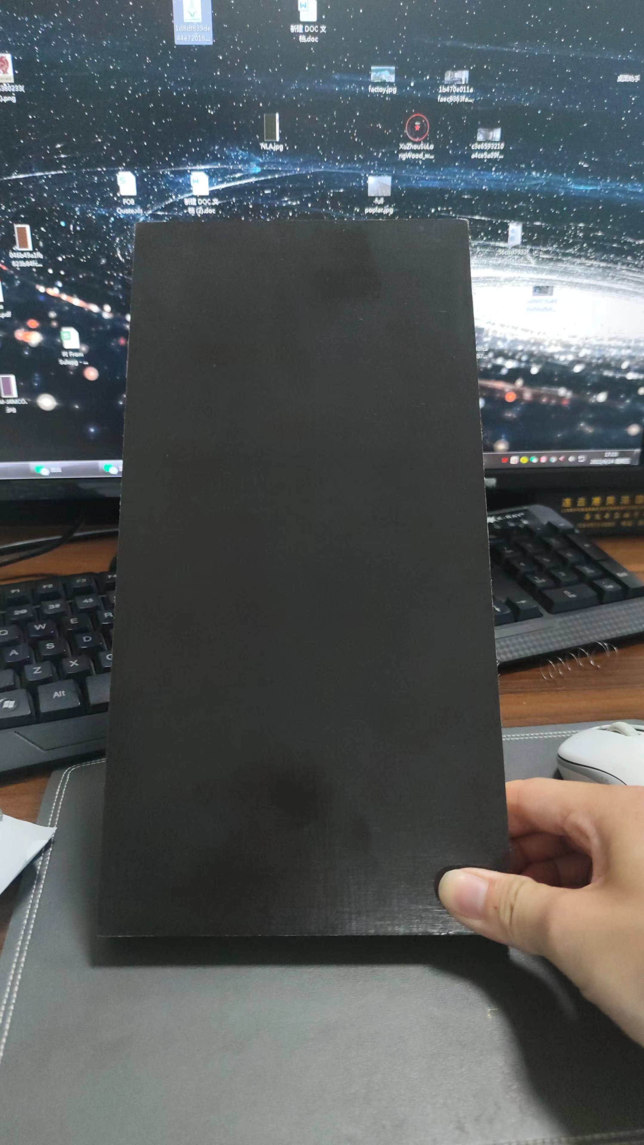 1000*2000*25mm black film faced plywood with full poplar core form Pizhou factory