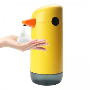 Table standing hand foam touchless automatic liquid foaming soap dispenser