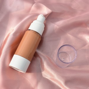 Nova base líquida multicolor base líquida sen logotipo base líquida de maquillaxe de longa duración impermeable e a proba de suor——045