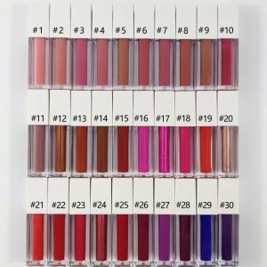 Bag-ong Matte Lip Gloss Long Lasting Lip Gloss Waterproof Lipgloss Makeup Liquid Lipstick——30-BZB