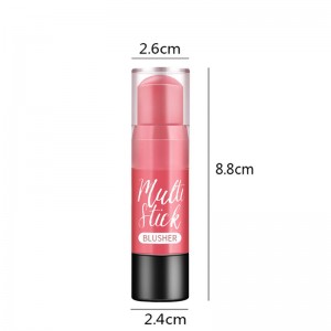 Nový metalický matný rúž Vodotesná tyčinka na pery 6 farieb Nude Pigment Ženy Sexy make-up na pery Matné dlhotrvajúce rúže-5235