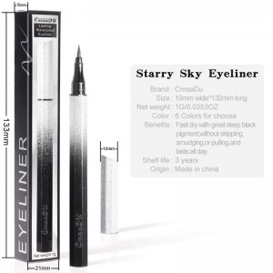 1 Pack fessional Matte Quick-drying Eyeliner 6SYXB-NC