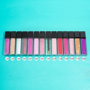 Χονδρική πώληση 21 χρωμάτων ματ χρώμα μακράς διαρκείας περλέ lip gloss lip gloss makeup-CC0010