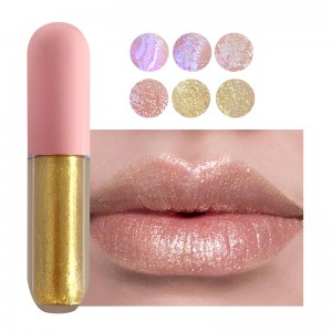 Veleprodajna brez logotipa 6-barvna šminka za ustnice s sijajem za ustnice Mat hranilna vlažilna obstojna vodoodporna kozmetika za sijaj za ustnice-CY-W6-001