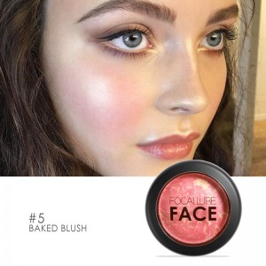 OEM Makeup Blusher Private Label Professional Cheek Baked Blush Palette Bronzer عمده فروشی صورت رژگونه Make Up-FA17
