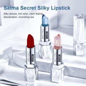 ການປ່ຽນອຸນຫະພູມລິບສະຕິກ Velvet Lipstick Smooth And Moisturizing Transparent Jelly G25B