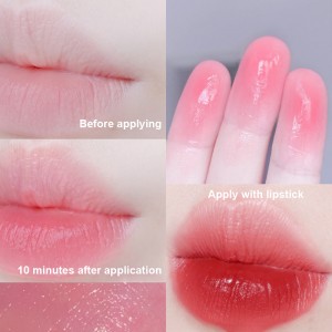 Temperatuerferoaring Lipstick Velvet Lipstick Smooth En Moisturizing Transparant Jelly G25B