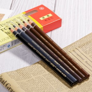 Ceruzka na obočie Voľný strih Farebná mäkká kozmetická ceruzka Vodotesná ceruzka s dlhou životnosťou H1818-JX