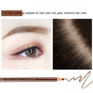 Eyebrow Pencil Free Cutting Colored Soft Cosmetic Art Long Lasting Waterproof Pencil H1818-JX