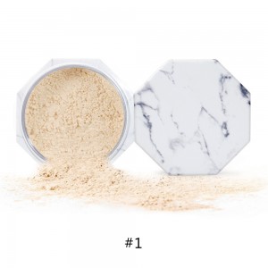 Marble 10 Color Setting Loose Powder Matte Concealer Loose Powder No LOGO មិនយក Makeup Concealer Powder —— HSY04