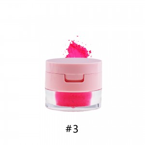 מוצר חדש ביוטי ניטרלי 7-צבעים נצנצים אבקת צללית אבקת מבהיר אבקה זרחן —— HSY11
