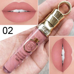 Matte Lipstick, ROMANTIC Lip Gloss Rouge moisturizer HU