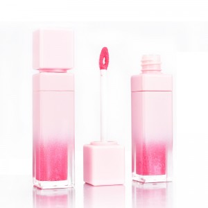 Birûska lêvê ya bi kalîteya bilind qebûl Logoya Xweserî Cosmetic Waterproof Liquid Lip Gloss-LS01