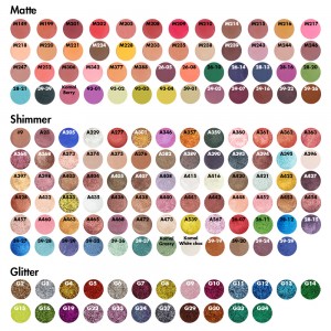 24 Culori Colorful Palette d'Ombretti Doppia Porta Etichetta Privata Matte Shimmer Glitter Ombre d'Ombre Personalizzate cù u vostru Logo-MSE01099p2