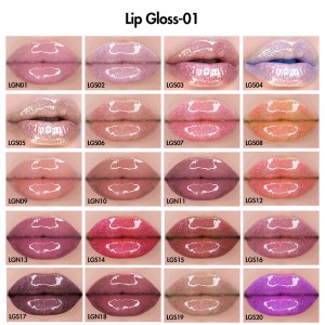 OEM Private Label 34 Color Pearly Lip Glaze Moisturizing Lip Oil Moisturizing Liquid Lip Gloss-MSL34097z