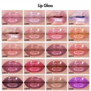 DIY No LOGO Lip Gloss Matte Lip Gloss Glass Lip Gloss Không dính Cup Lip Glaze-MSWL01