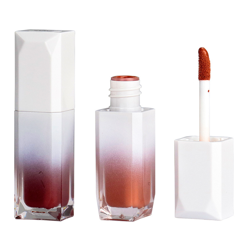Hàn Quốc Lip Glaze Pearlescent Lip Gloss không logo Dưỡng ẩm trong suốt Che khuyết điểm trong suốt Trang điểm Lip Glaze Non-stick Cup Lip Glaze —— P127