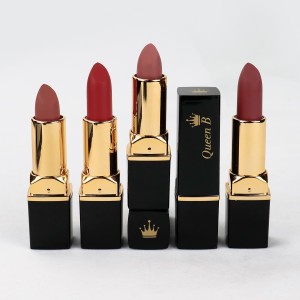 LOGO-free neutral makeup lipstick multicolor velvet matte lipstick square tube lipstick——P189