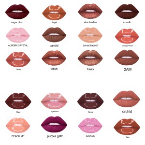 No LOGO Makeup Gloss Pearly Glitter Lip Gloss Lip Glaze Lip Beauty Moisturizing Lip Gloss——P79
