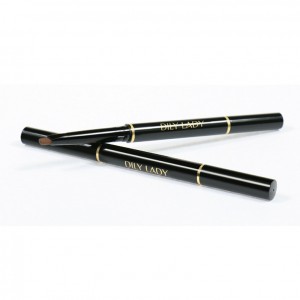 Dvoglavi vrtljivi svinčnik za obrvi s čopičem za obrvi——P86