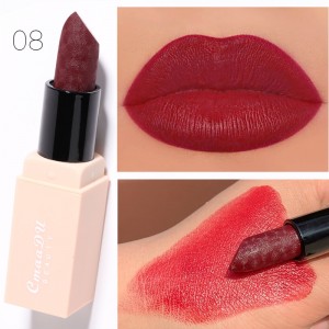 Velvet lipstick Mara-sanda Kofin Mai hana ruwa Dorewa Matte Lipstick Lip Makeup PSKH-NC