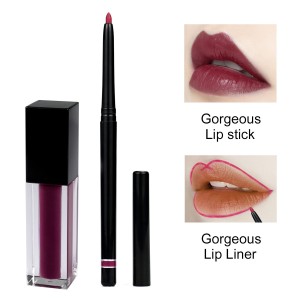 Lip Glaze seri ki enpèmeyab ak ki pa manyak ki pa logo glas lèv Customized Mat lip gloss mete ki dire lontan makiyaj lip gloss——SXM09