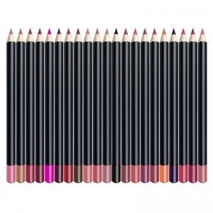 Lip liner 3 hanggang 1 function na Eyeliner line ay maaaring gumamit ng 21 Color Lip Pencil lipstick pen na walang LOGO-PNCZ03