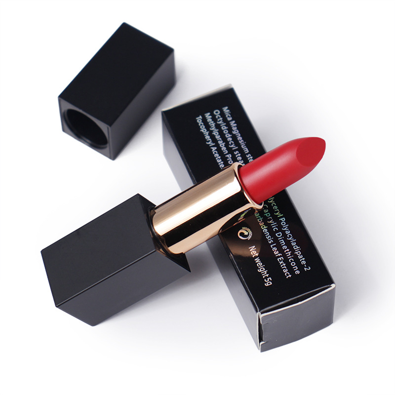 25 ສີ matte lipstick moisturizing lasting lipstick magnetic straw lipstick Custom logo-JD8SKH