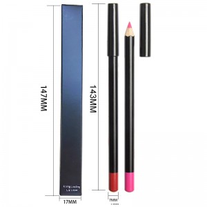 Nova visokokvalitetna mat dugotrajna vodootporna profesionalna olovka za usne privatne marke