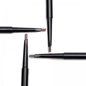 Wholesale Private Label Waterproof Double ended Eyebrow Pencil With Brush