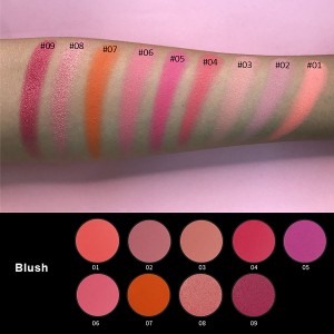 Customized 77 Colors Single Eyeshadow Cosmetics