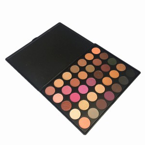 Wholesale 35 neutral matte color miss rose eyeshadow palette