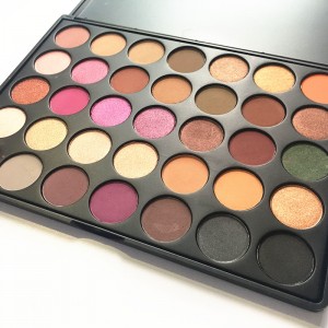 Wholesale 35 neutral matte color miss rose eyeshadow palette