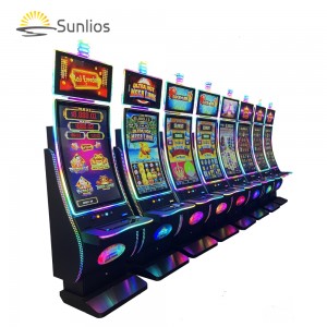 New Design Popular 43 "Mlengkung Tutul Layar Slot Machine Machine