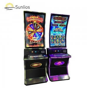 Newest 43 Inch Curved Monitor Touch Screen Adult Vertical Reel Slot Machine