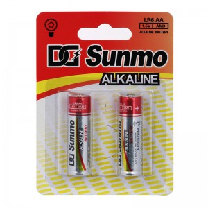 I-DG Sunmo 1.5V LR6 AM3 Ibhethri ye-Alkaline AA