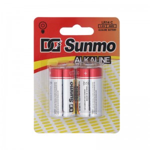 DG Sunmo 1.5V LR14 AM2 Alkaline C بیٹری