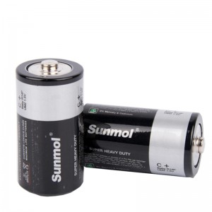 Short Lead Time for 6f22 9v Pp3 Battery - 1.5V R14 UM2 Heavy Duty C Battery – Sunmol