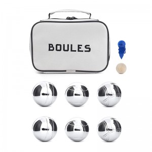 SSL001 Franse jeu de boules-set |6-delige jeu de boules-set
