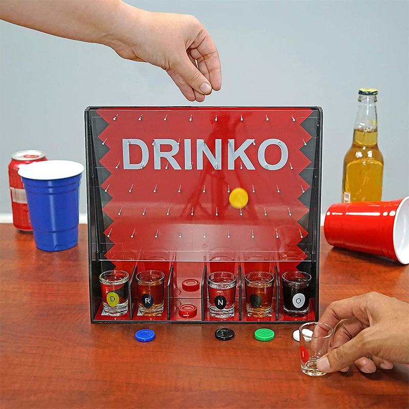 SSD001 Gioco del bere – Novità abbastanza strane – Divertente gioco sociale per feste con bicchierini