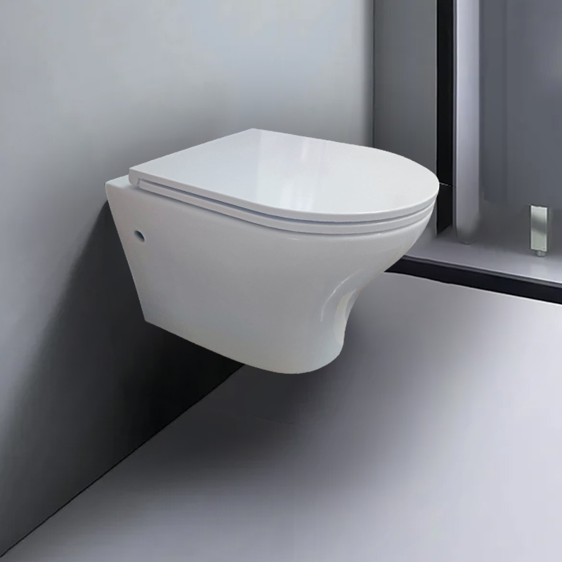Toaletă inteligentă electronică modernă, auto-curățată