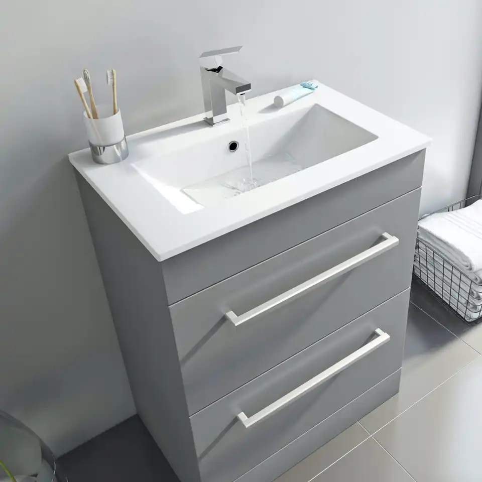 Vrhunski dizajn pravokutnog kupaonskog umivaonika kvadratnog oblika kupaonskog umivaonika